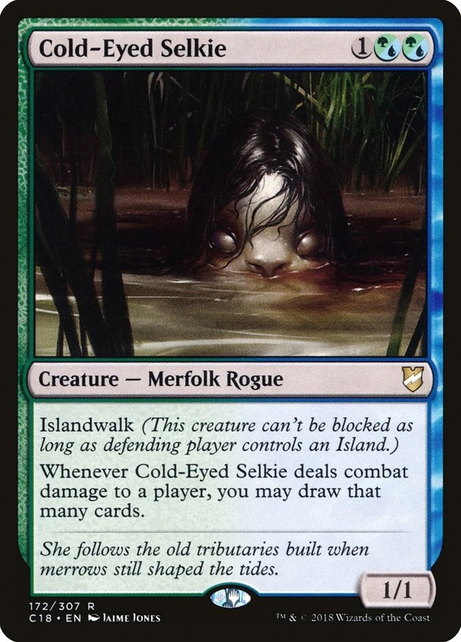 Image for Cold-Eyed Selkie (172) (C18) - Magic: The Gathering