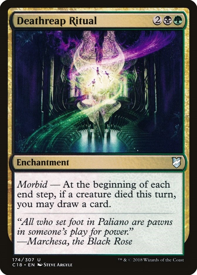 Image for Deathreap Ritual (174) (C18) - Magic: The Gathering