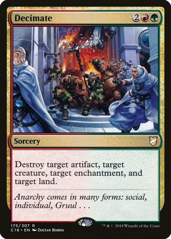 Image for Decimate (175) (C18) - Magic: The Gathering