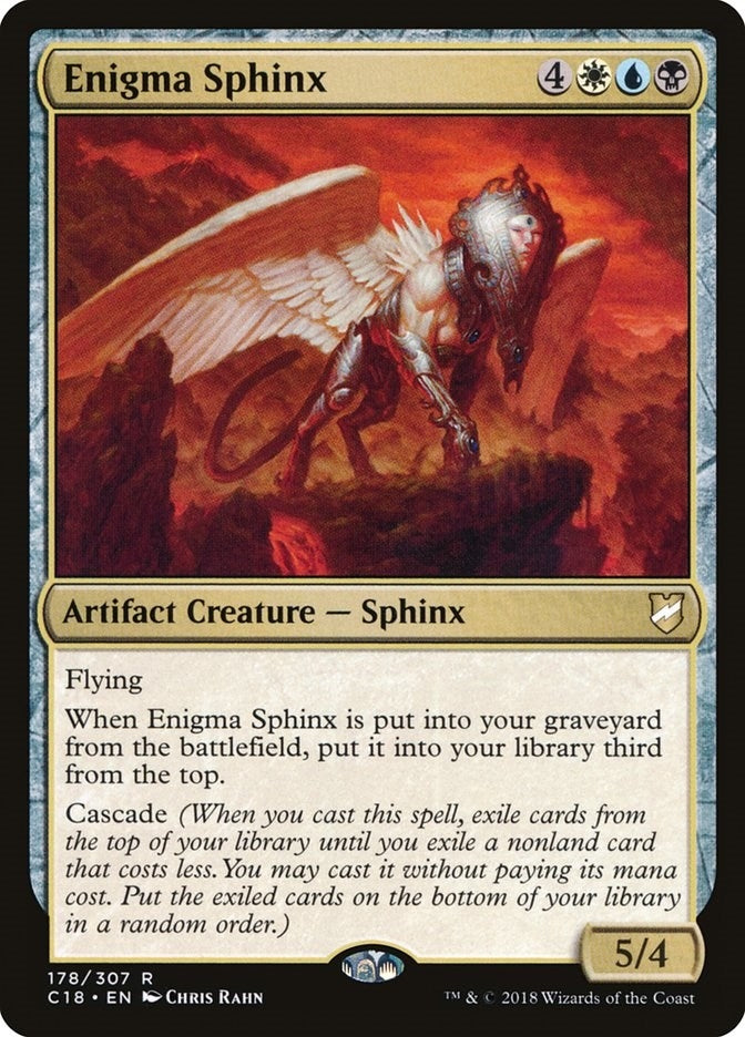 Image for Enigma Sphinx (178) (C18) - Magic: The Gathering