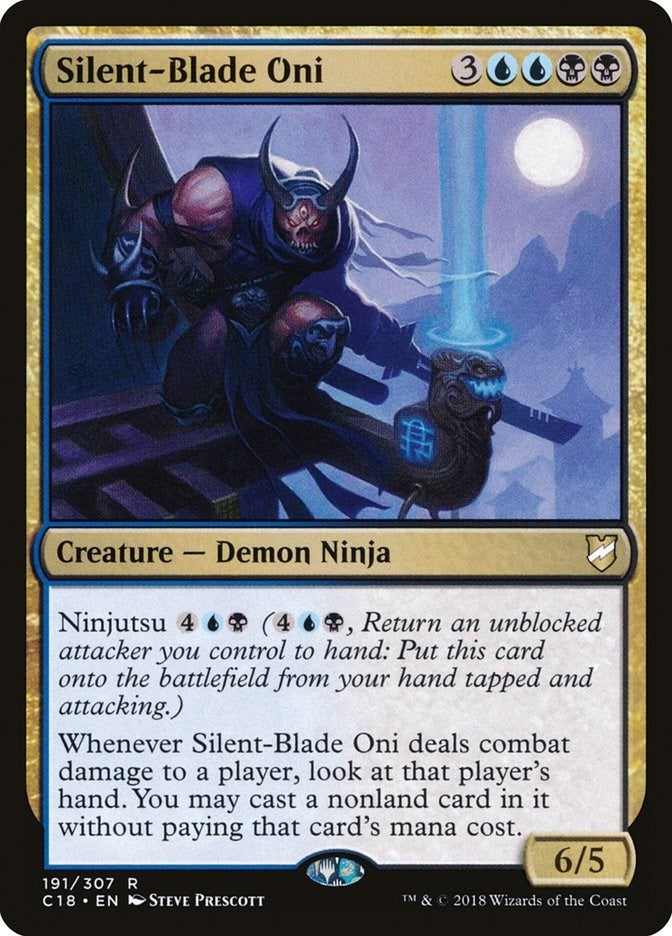 Image for Silent-Blade Oni (191) (C18) - Magic: The Gathering