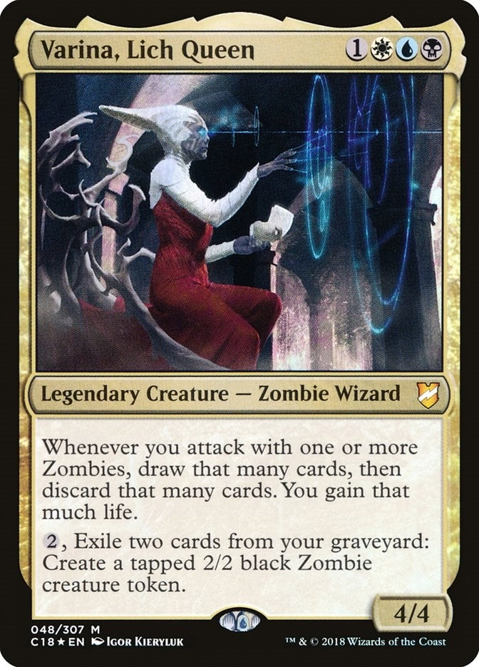 Image for Varina, Lich Queen (48) (C18) - Magic: The Gathering