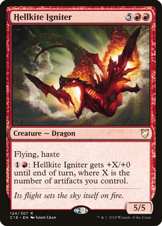 Image for Hellkite Igniter (124) (C18) - Magic: The Gathering