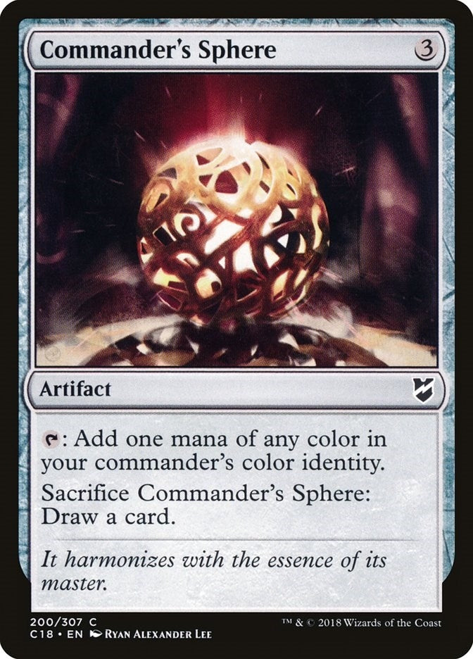 Image for Commander's Sphere (200) (C18) - Magic: The Gathering