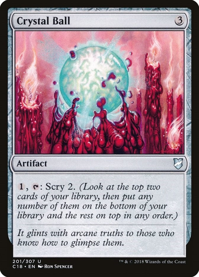 Image for Crystal Ball (201) (C18) - Magic: The Gathering