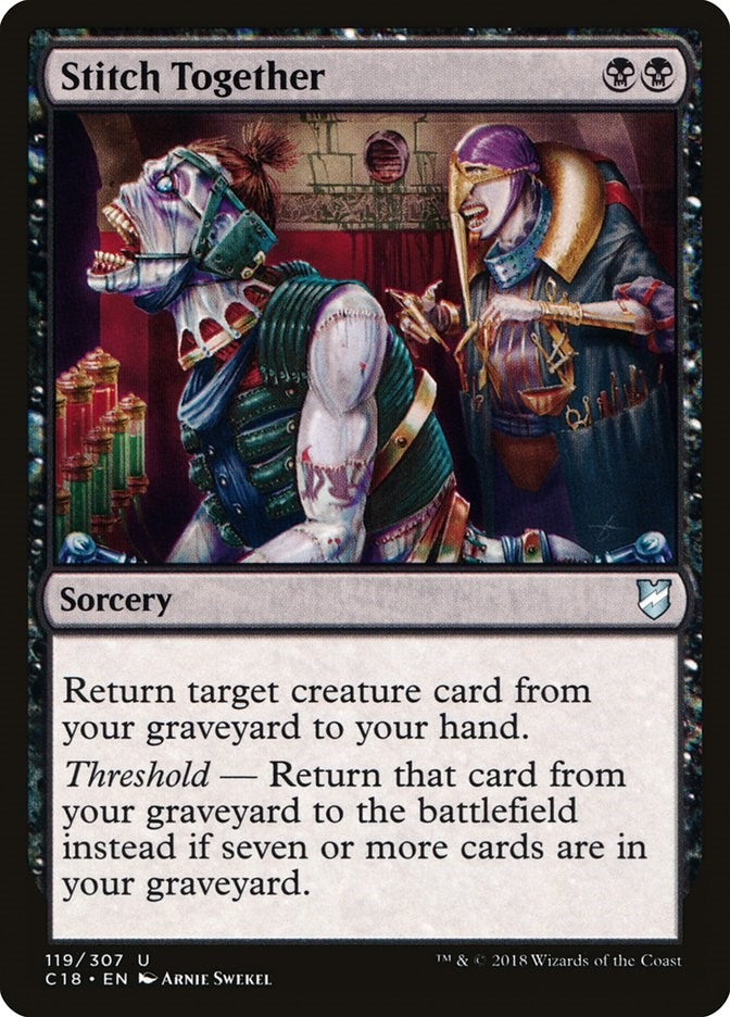 Image for Stitch Together (119) (C18) - Magic: The Gathering