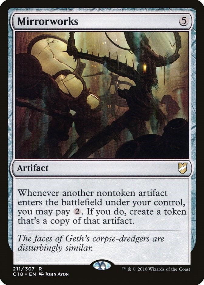 Image for Mirrorworks (211) (C18) - Magic: The Gathering