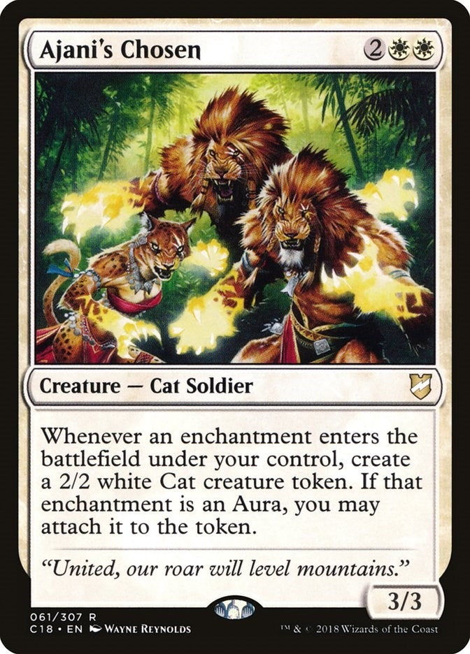 Ajani's Chosen (61) (C18)