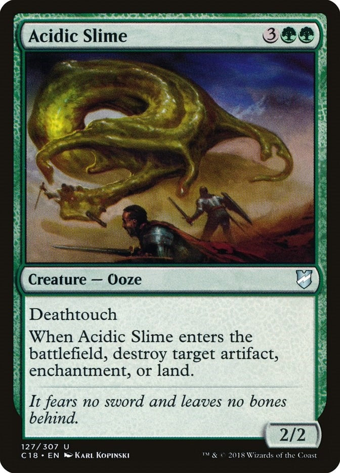 Acidic Slime (127) (C18)