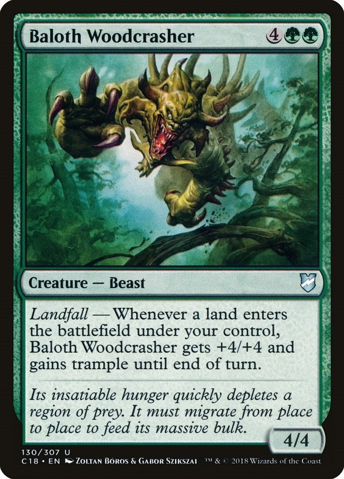 Image for Baloth Woodcrasher (130) (C18) - Magic: The Gathering
