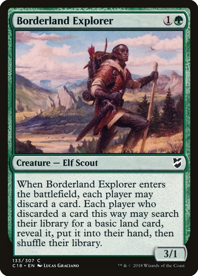 Image for Borderland Explorer (133) (C18) - Magic: The Gathering