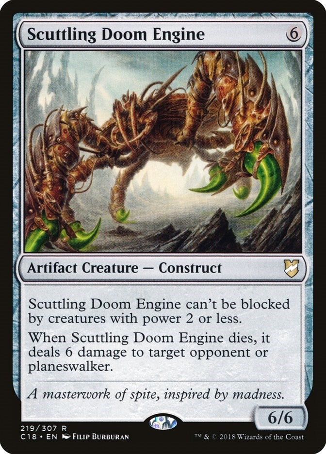 Image for Scuttling Doom Engine (219) (C18) - Magic: The Gathering