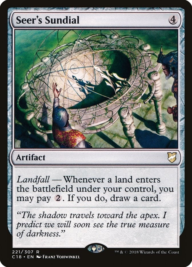 Image for Seer's Sundial (221) (C18) - Magic: The Gathering