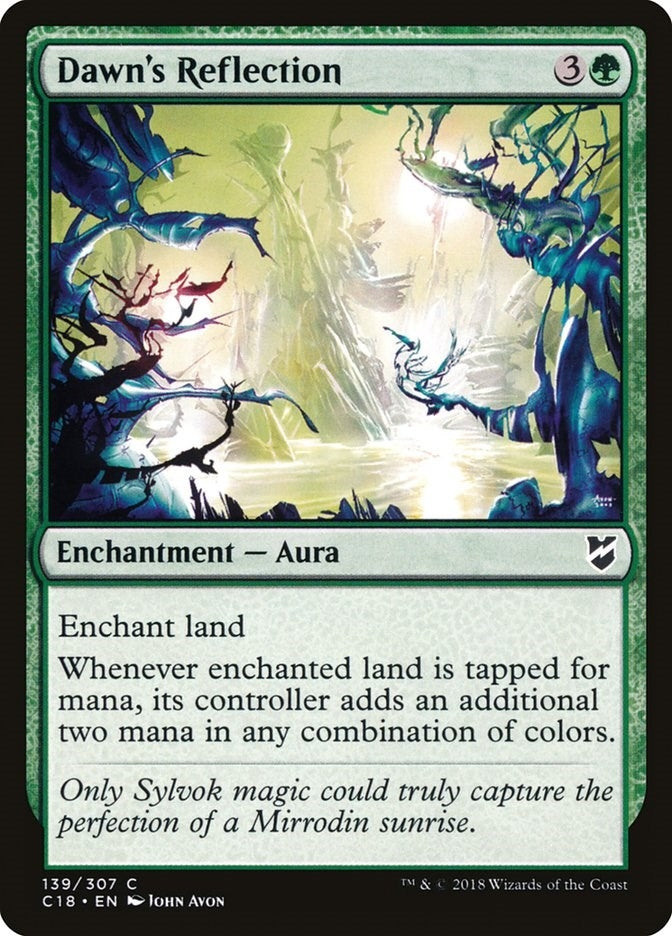 Image for Dawn's Reflection (139) (C18) - Magic: The Gathering