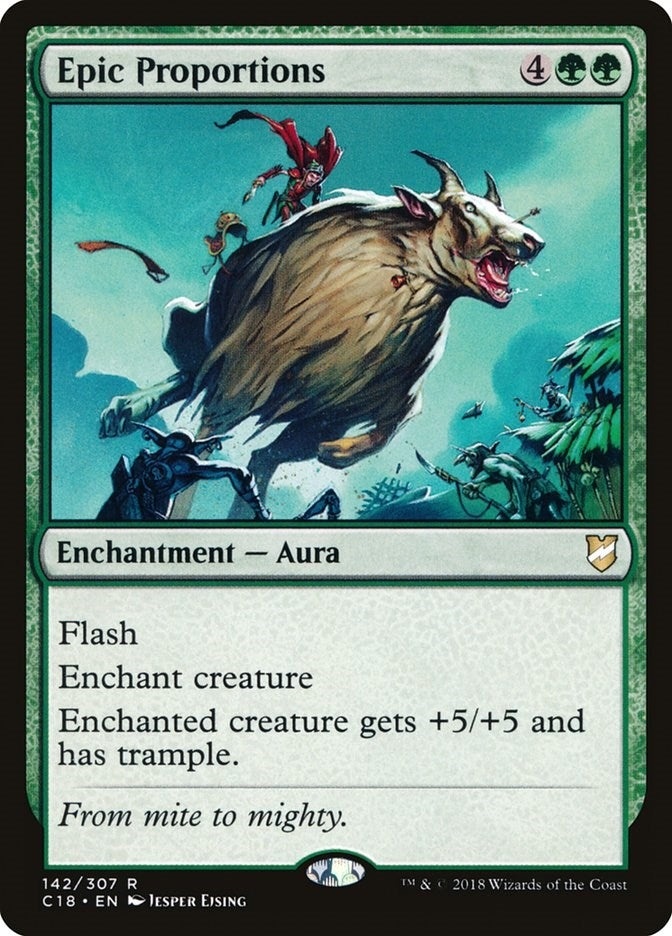 Image for Epic Proportions (142) (C18) - Magic: The Gathering
