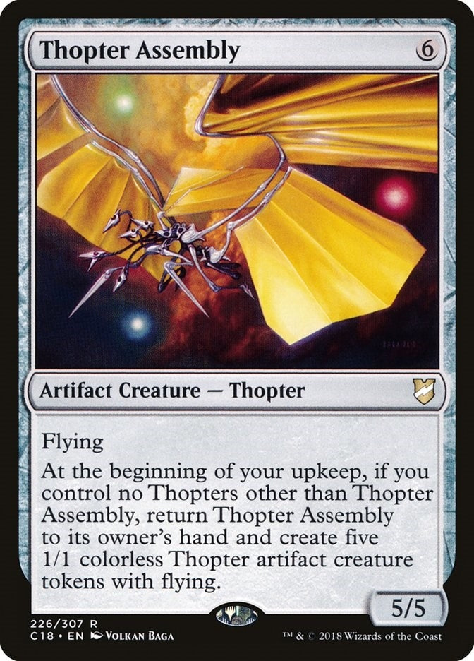 Image for Thopter Assembly (226) (C18) - Magic: The Gathering