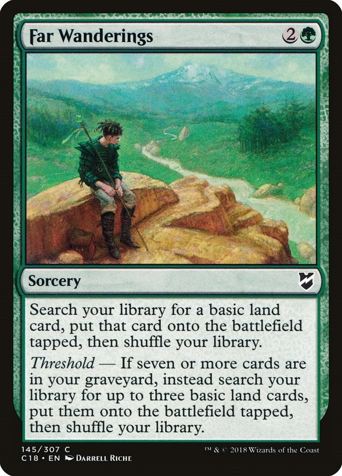 Image for Far Wanderings (145) (C18) - Magic: The Gathering