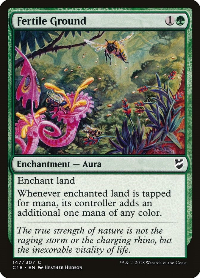 Image for Fertile Ground (147) (C18) - Magic: The Gathering