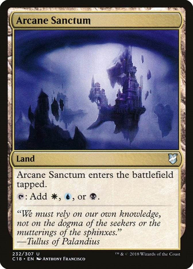 Image for Arcane Sanctum (232) (C18) - Magic: The Gathering