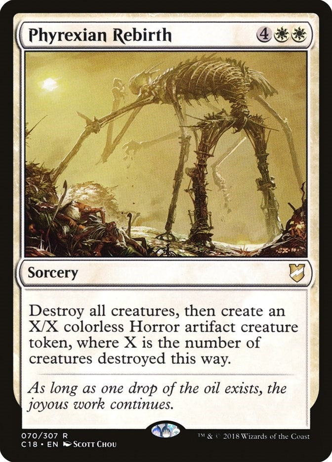 Image for Phyrexian Rebirth (70) (C18) - Magic: The Gathering