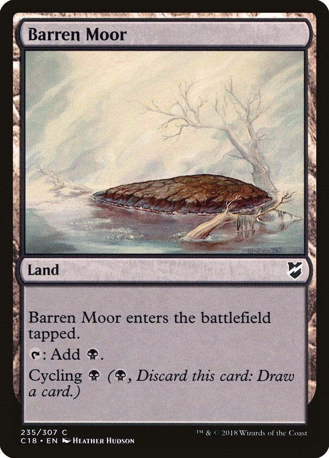 Image for Barren Moor (235) (C18) - Magic: The Gathering