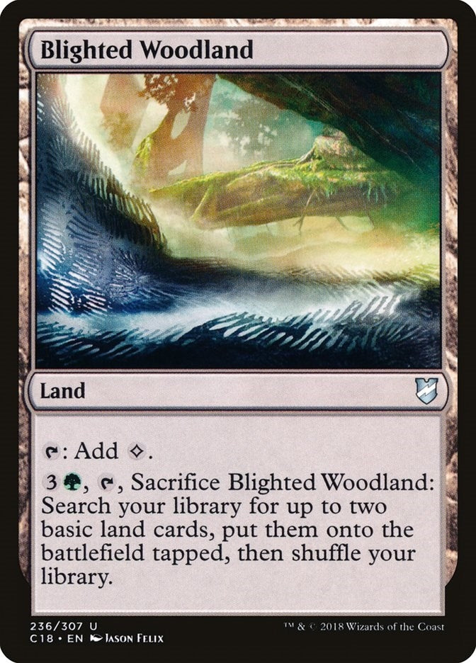 Image for Blighted Woodland (236) (C18) - Magic: The Gathering