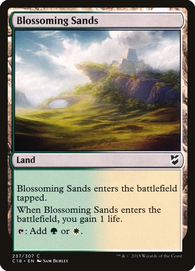 Image for Blossoming Sands (237) (C18) - Magic: The Gathering
