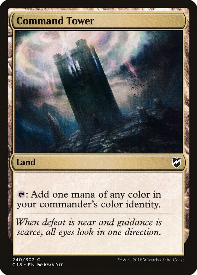 Image for Command Tower (240) (C18) - Magic: The Gathering