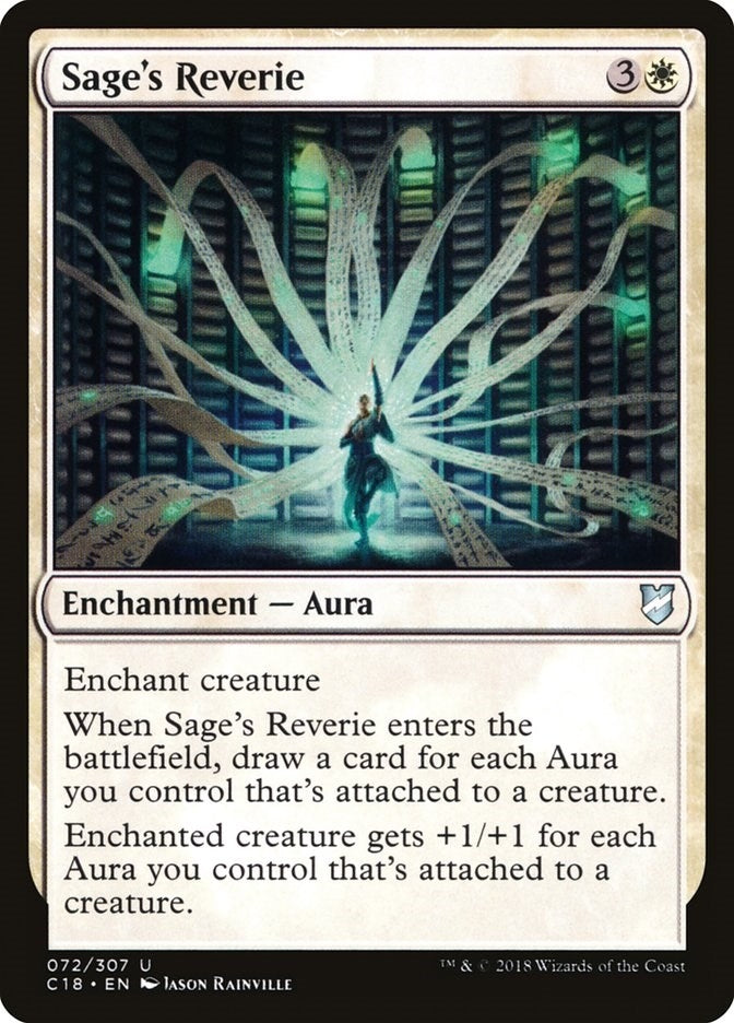 Image for Sage's Reverie (72) (C18) - Magic: The Gathering