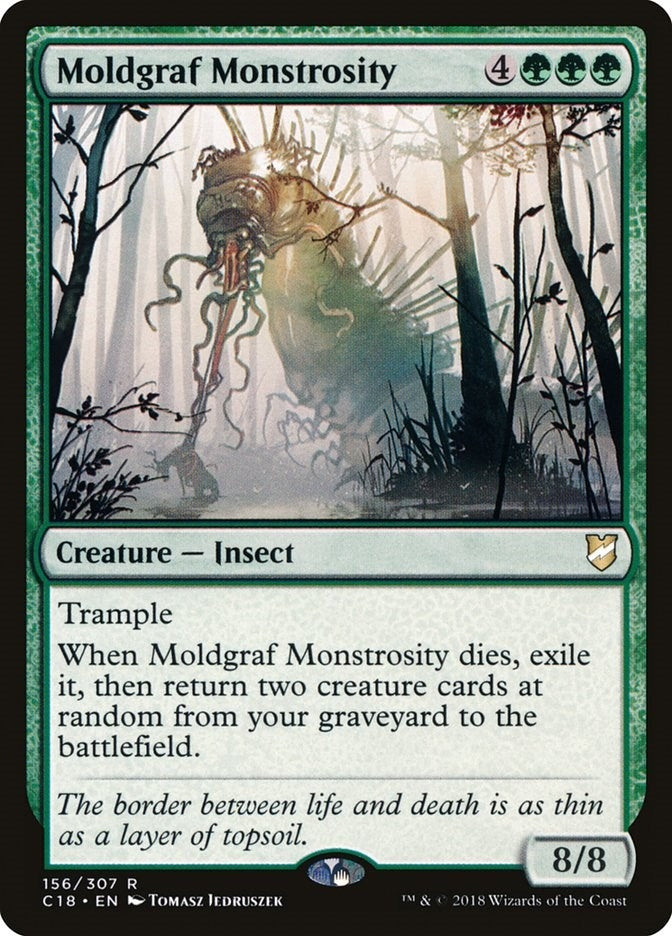 Image for Moldgraf Monstrosity (156) (C18) - Magic: The Gathering