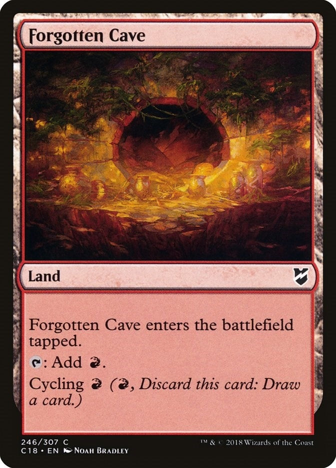 Image for Forgotten Cave (246) (C18) - Magic: The Gathering