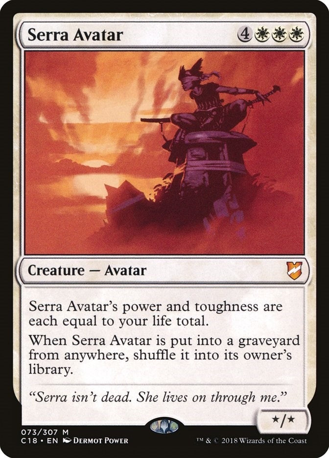 Image for Serra Avatar (73) (C18) - Magic: The Gathering