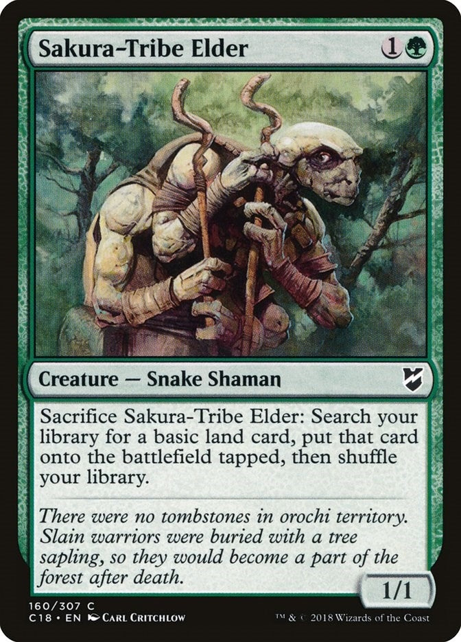 Image for Sakura-Tribe Elder (160) (C18) - Magic: The Gathering