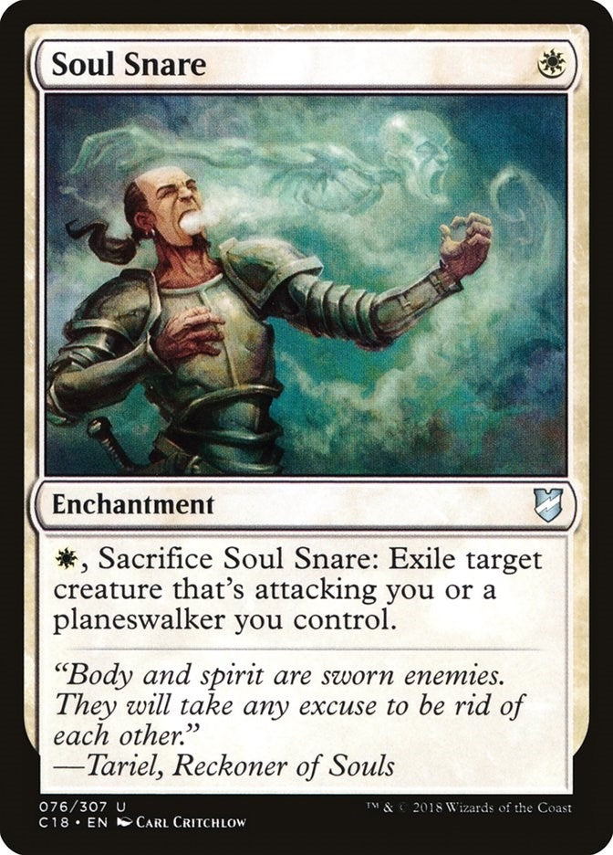 Image for Soul Snare (76) (C18) - Magic: The Gathering