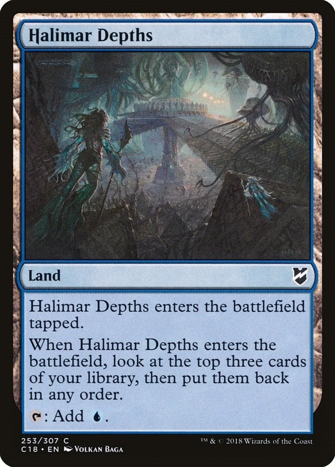 Image for Halimar Depths (253) (C18) - Magic: The Gathering