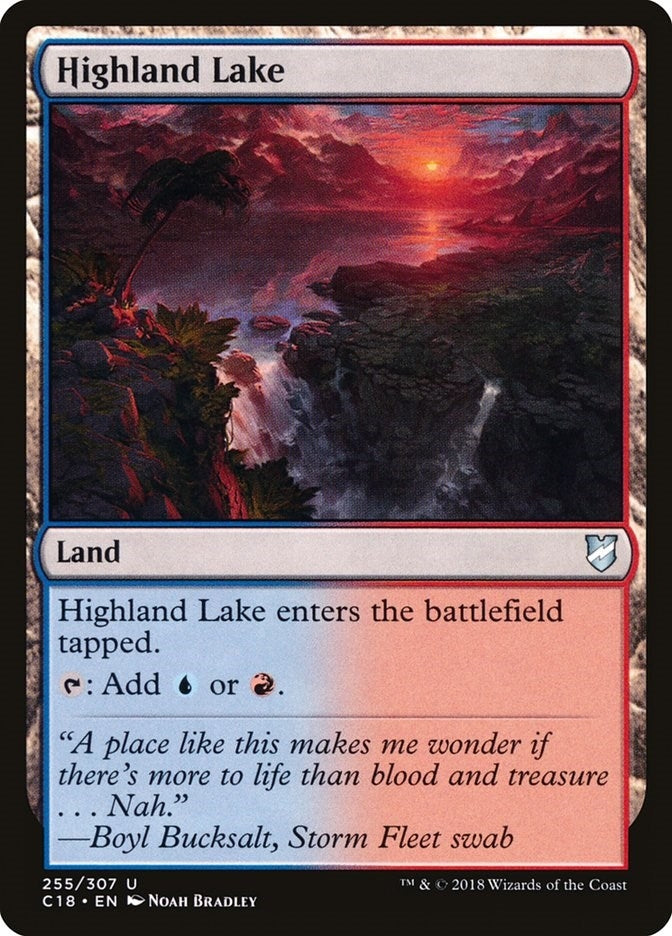 Image for Highland Lake (255) (C18) - Magic: The Gathering