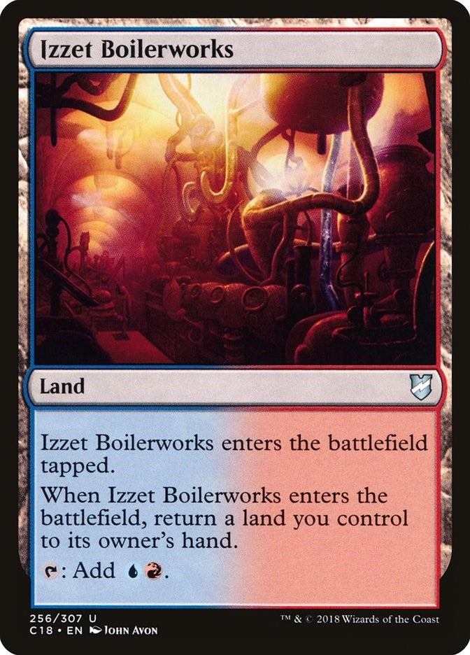 Image for Izzet Boilerworks (256) (C18) - Magic: The Gathering