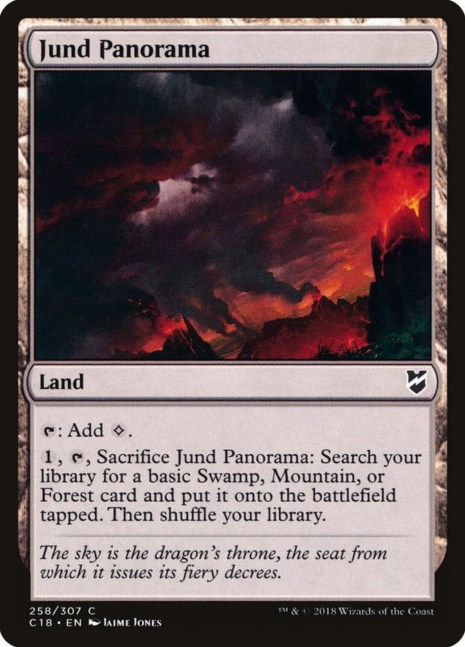 Image for Jund Panorama (258) (C18) - Magic: The Gathering