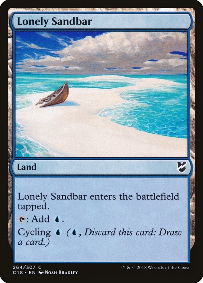 Image for Lonely Sandbar (264) (C18) - Magic: The Gathering