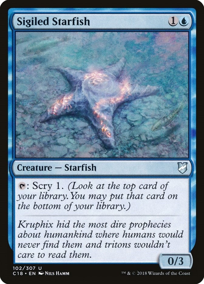 Sigiled Starfish (102) (C18)