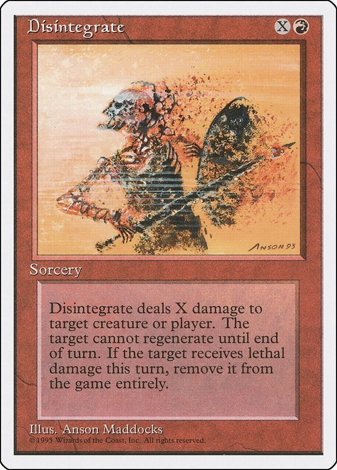 Disintegrate (203) (4ED)
