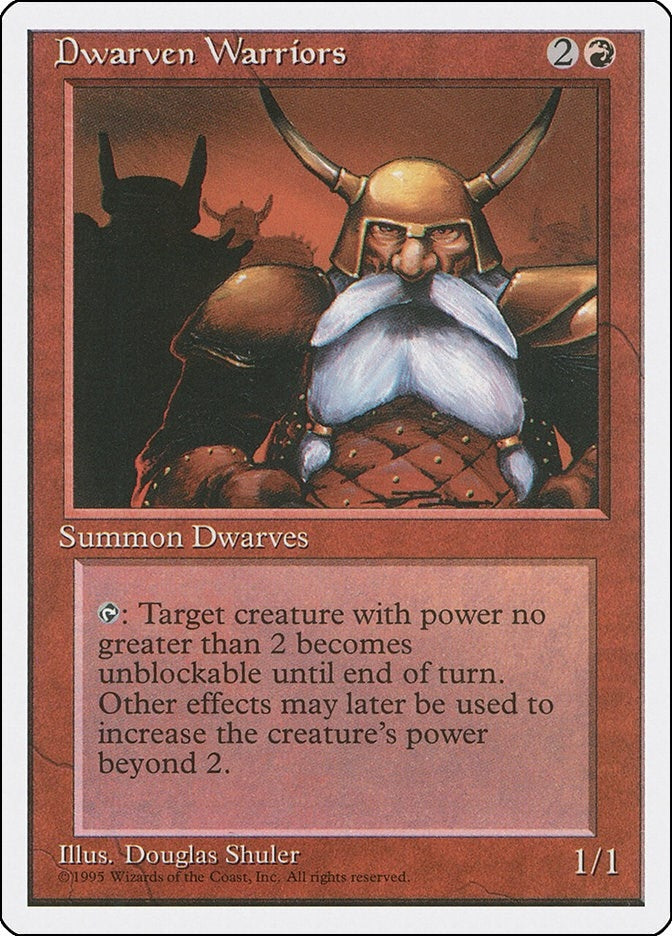 Dwarven Warriors (4ED)