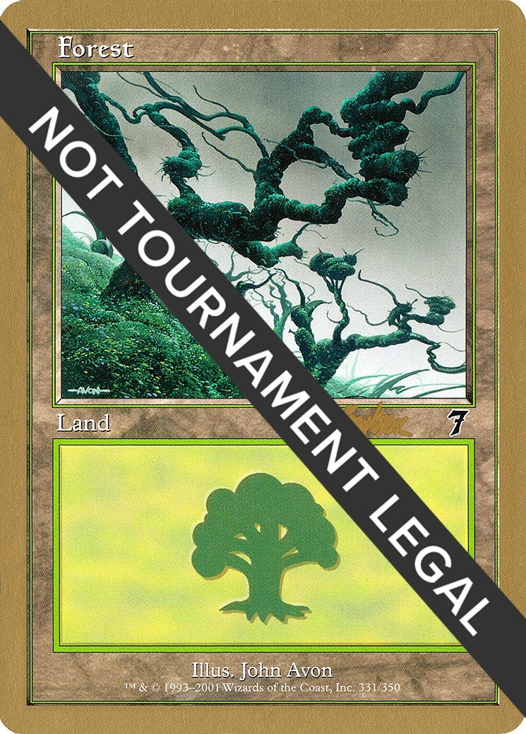 Forest (331) - 2002 Brian Kibler (7ED) (WCD)