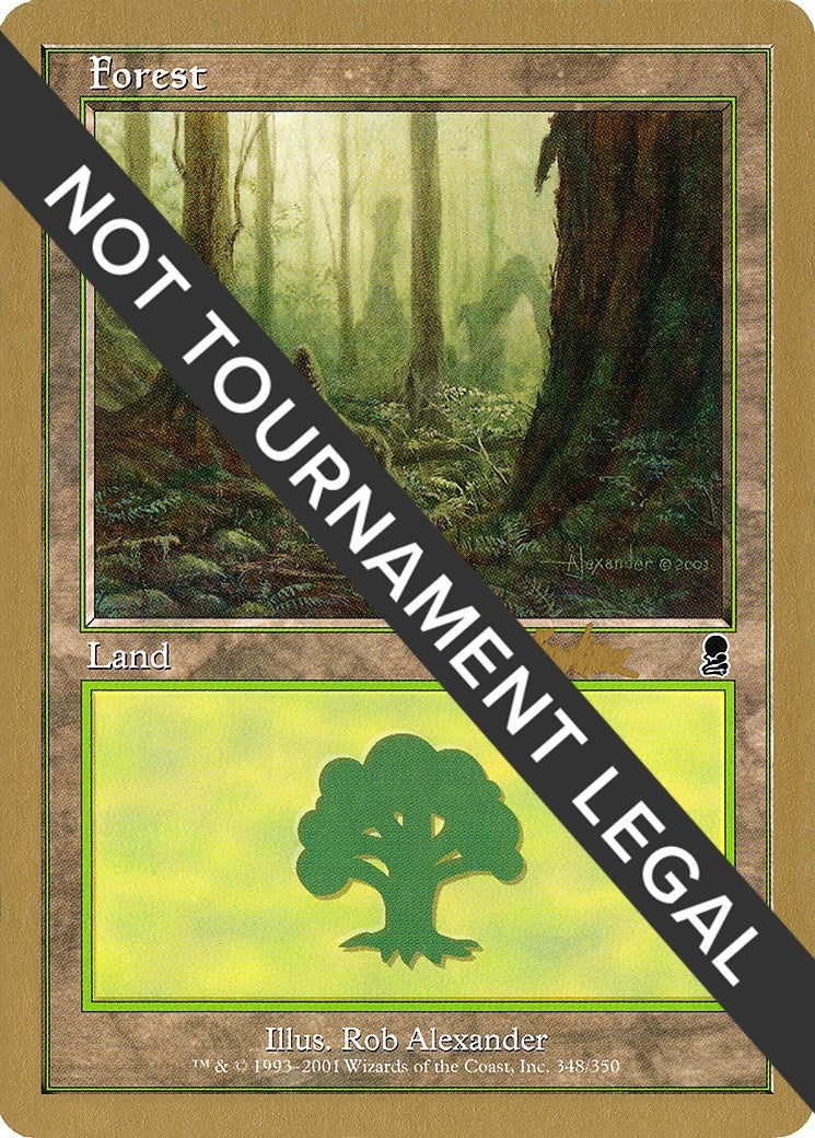 Forest (348) - 2002 Brian Kibler (ODY) (WCD)