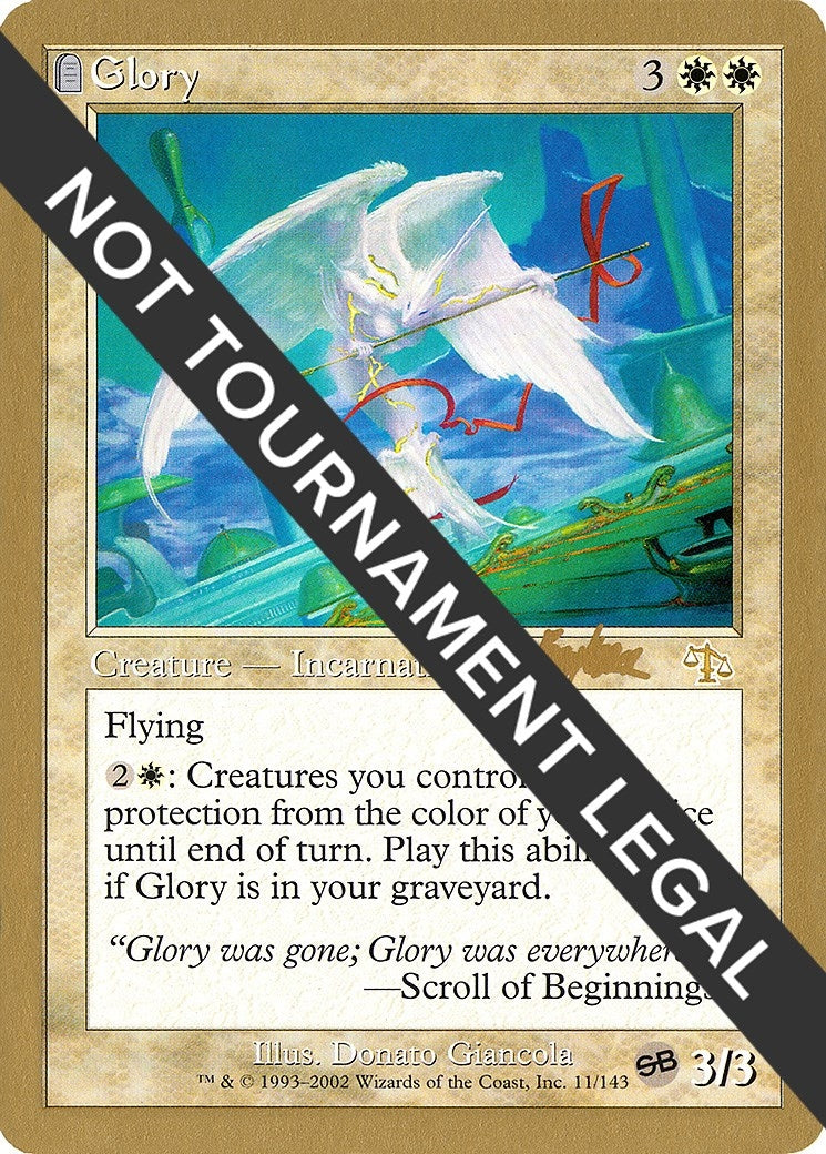 Glory - 2002 Brian Kibler (JUD) (SB) (WCD)