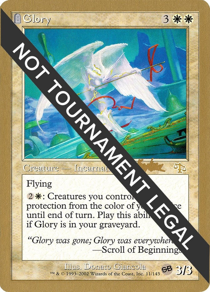 Glory - 2002 Brian Kibler (JUD) (WCD)