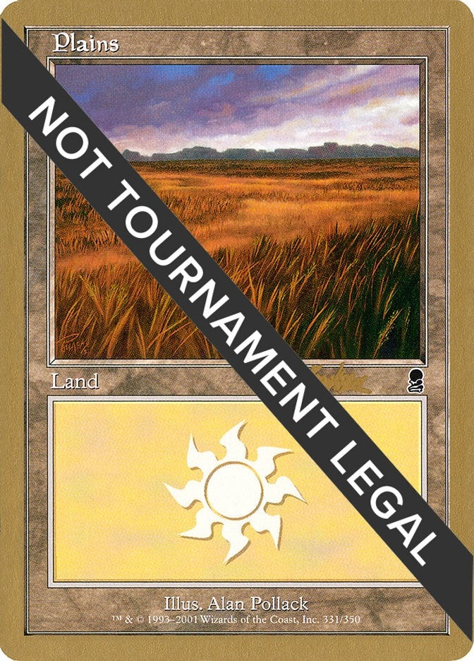 Plains (331) - 2002 Brian Kibler (ODY) (WCD)