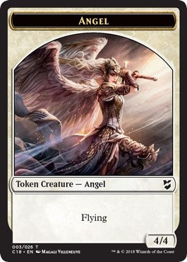 Angel // Cat Double-Sided Token (3 // 5) (C18)