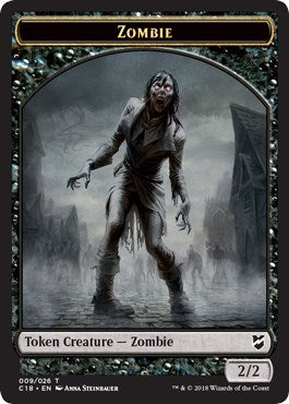 Zombie // Shapeshifter Double-Sided Token (9 // 2) (C18)