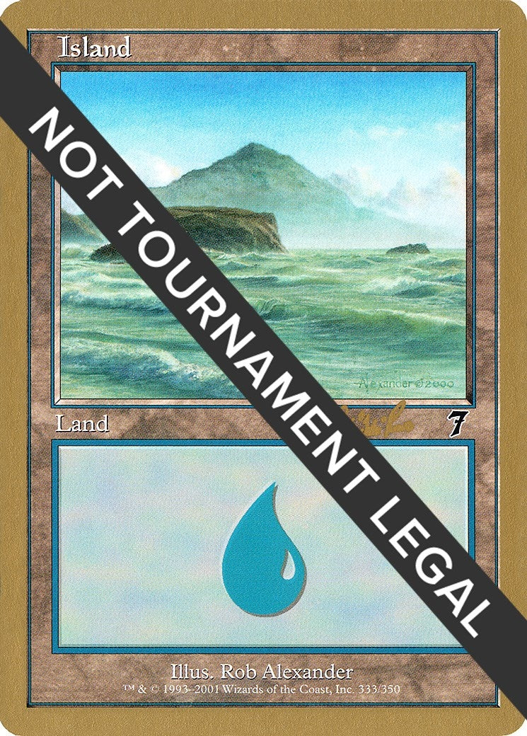 Island (333) - 2002 Carlos Romao (7ED) (WCD)